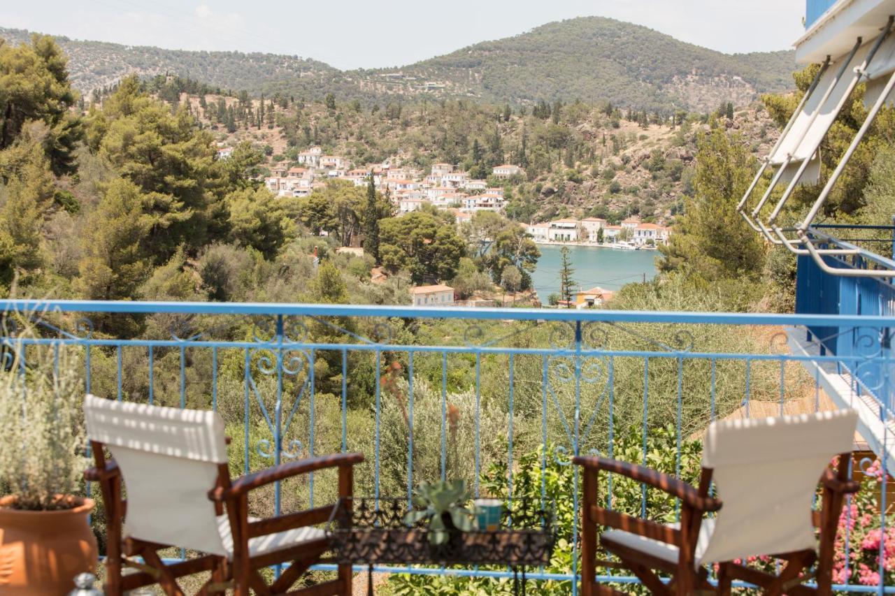 Agiazi Poros Summer House Galatás Exteriör bild